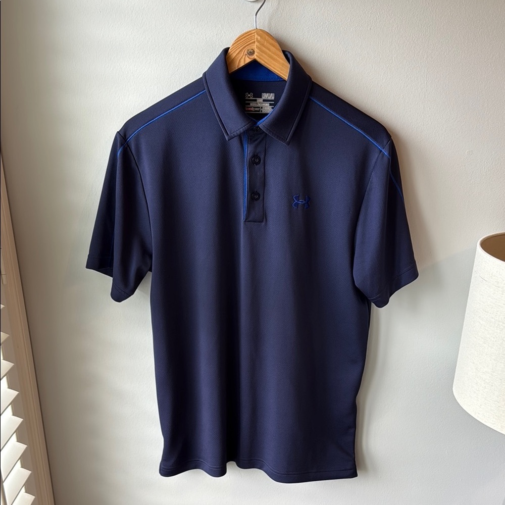 Under Armour Men's Navy Polo Shirt